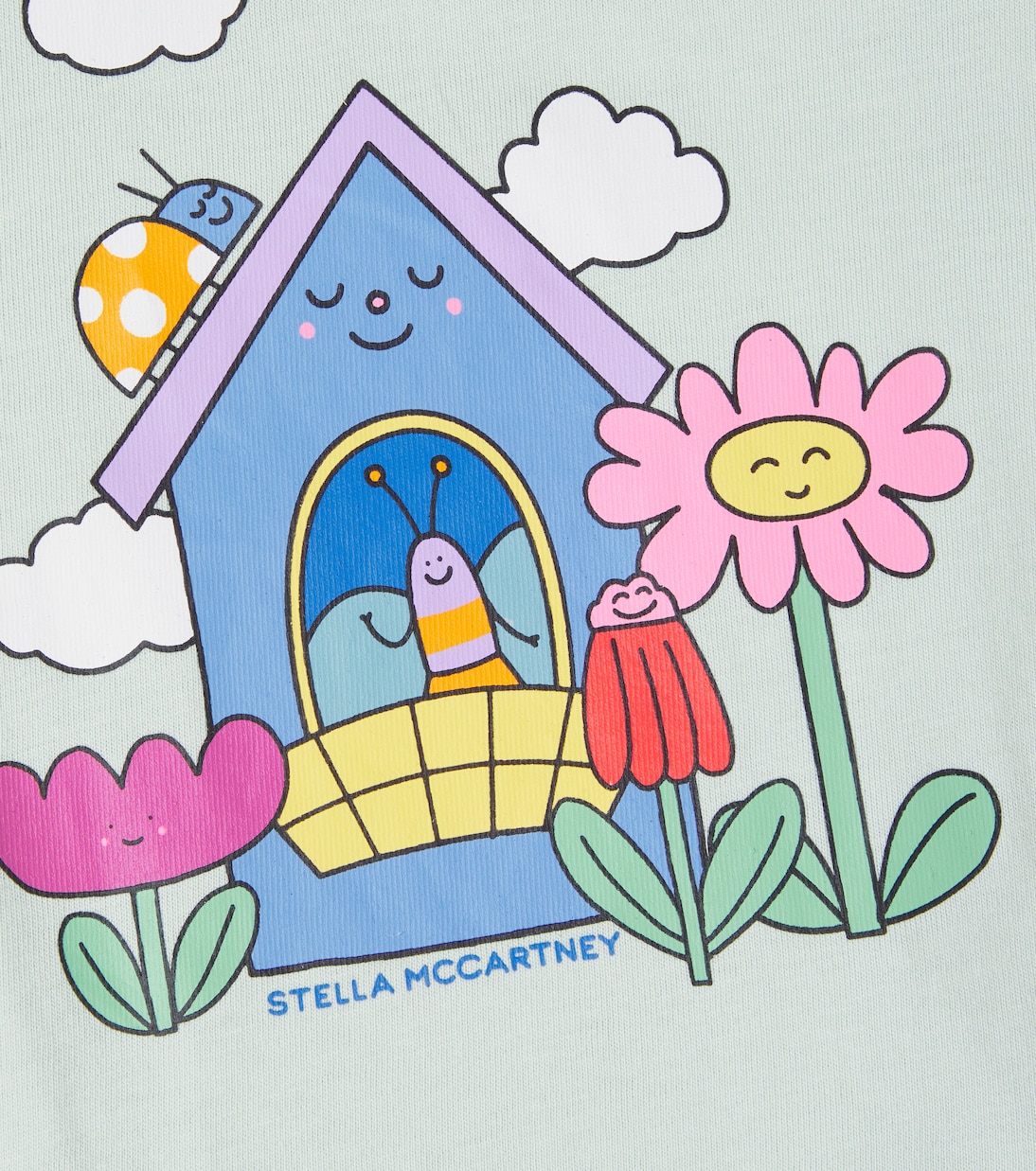 Baby T-Shirt aus Baumwoll-Jersey | Stella McCartney Kids