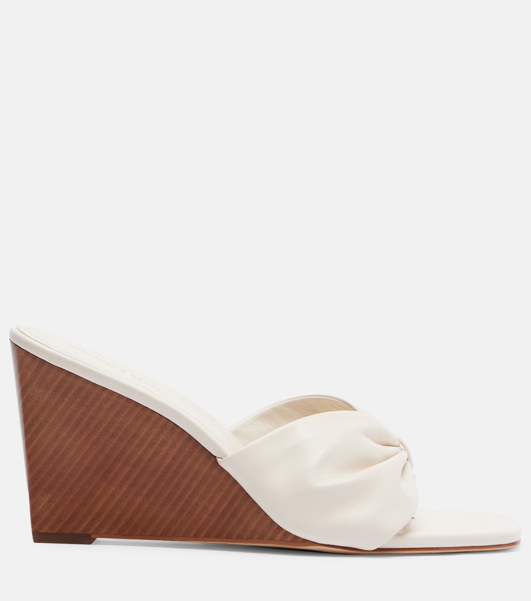 Leather wedge sandals | Veronica Beard
