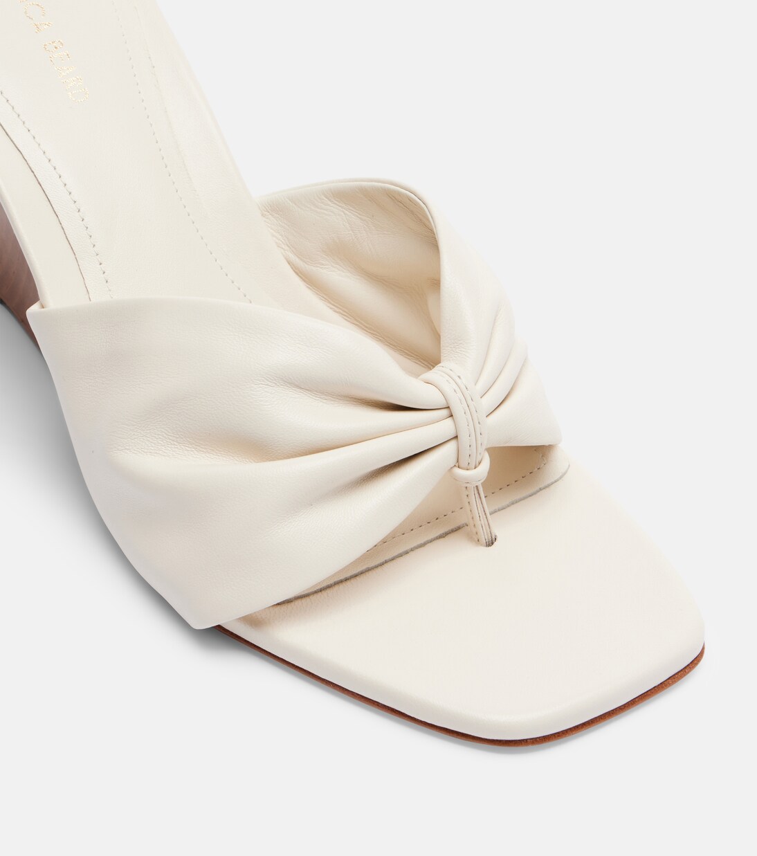 Leather wedge sandals | Veronica Beard