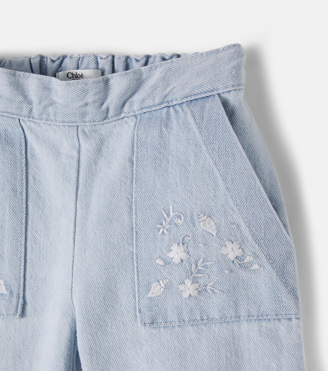 Baby floral jeans | Chloé Kids