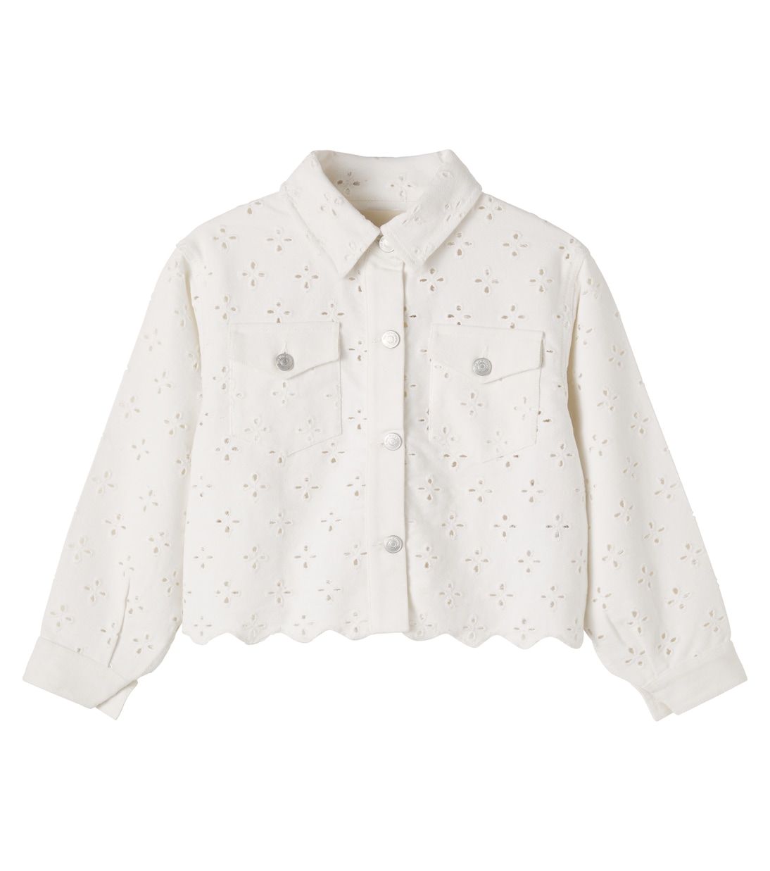 Camelia broderie anglaise denim jacket | The New Society