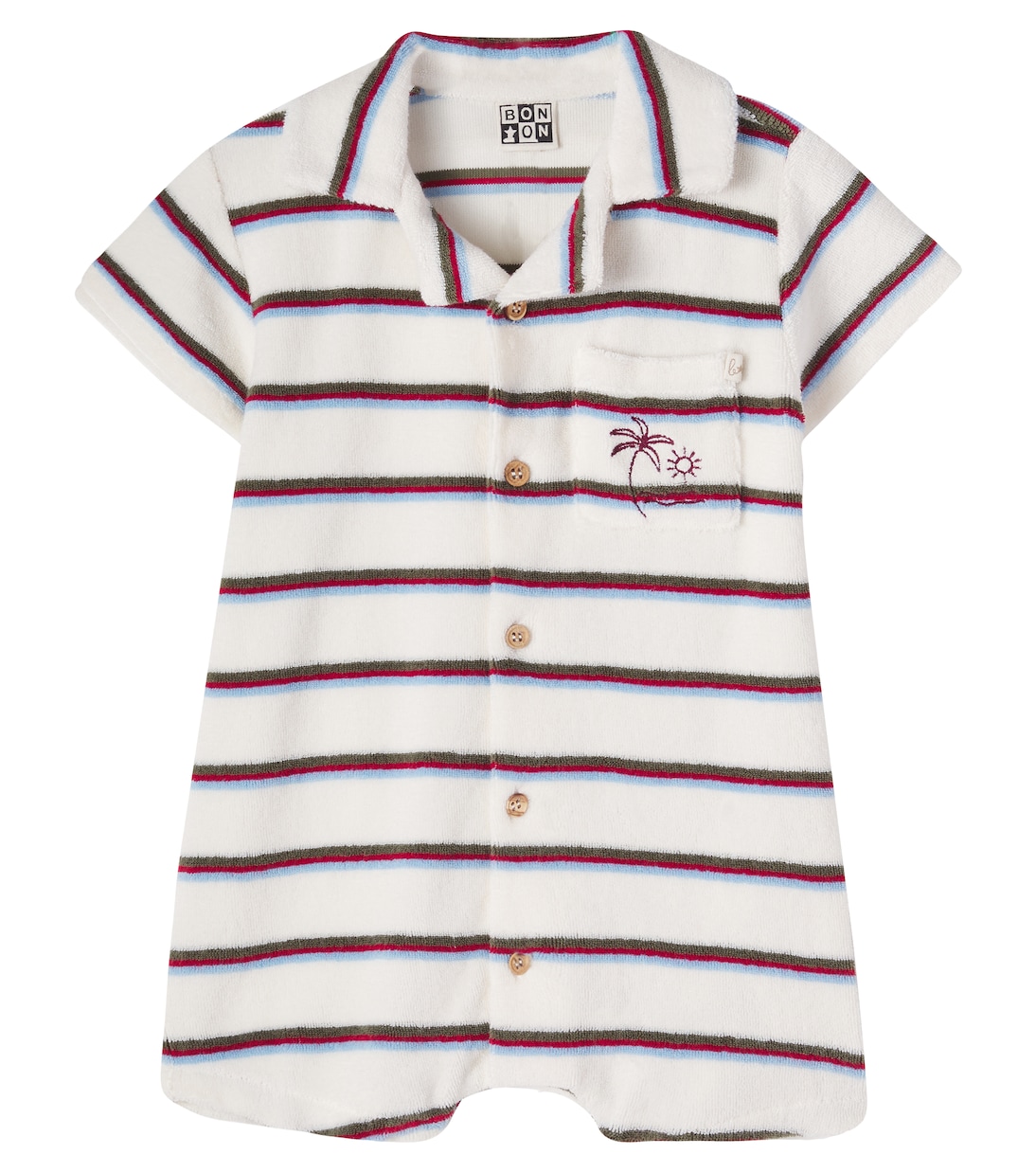 Bébé – Body Lilo rayé en coton éponge | Bonton