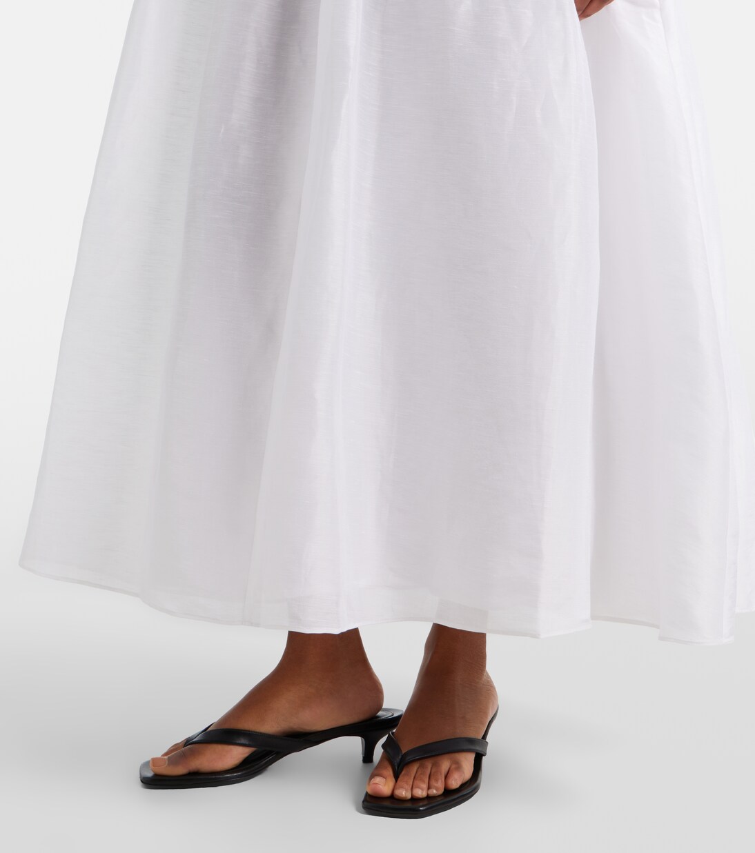Linen and silk maxi dress | Tory Burch