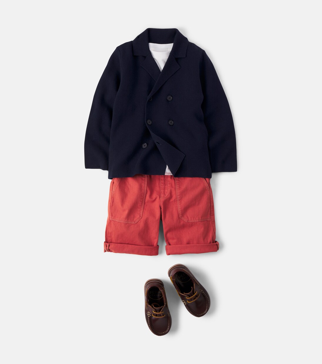 Waffle-knit cotton cardigan | Il Gufo