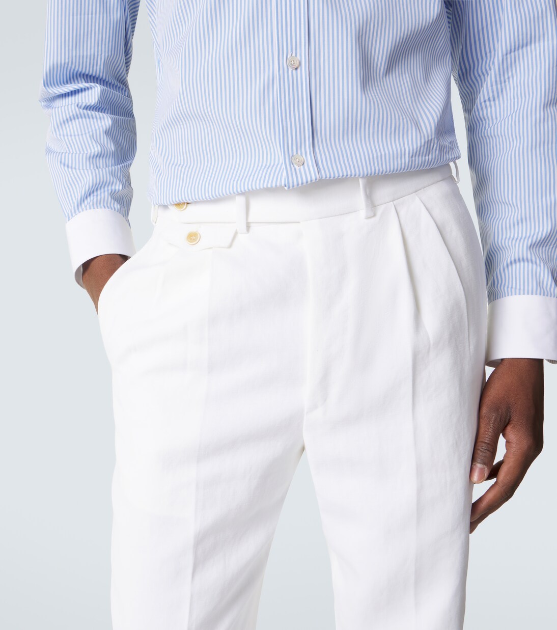 Linen tapered pants | Dunhill
