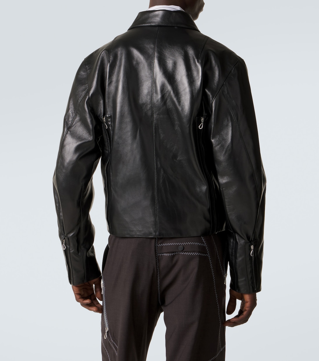 Lur leather jacket | Kiko Kostadinov