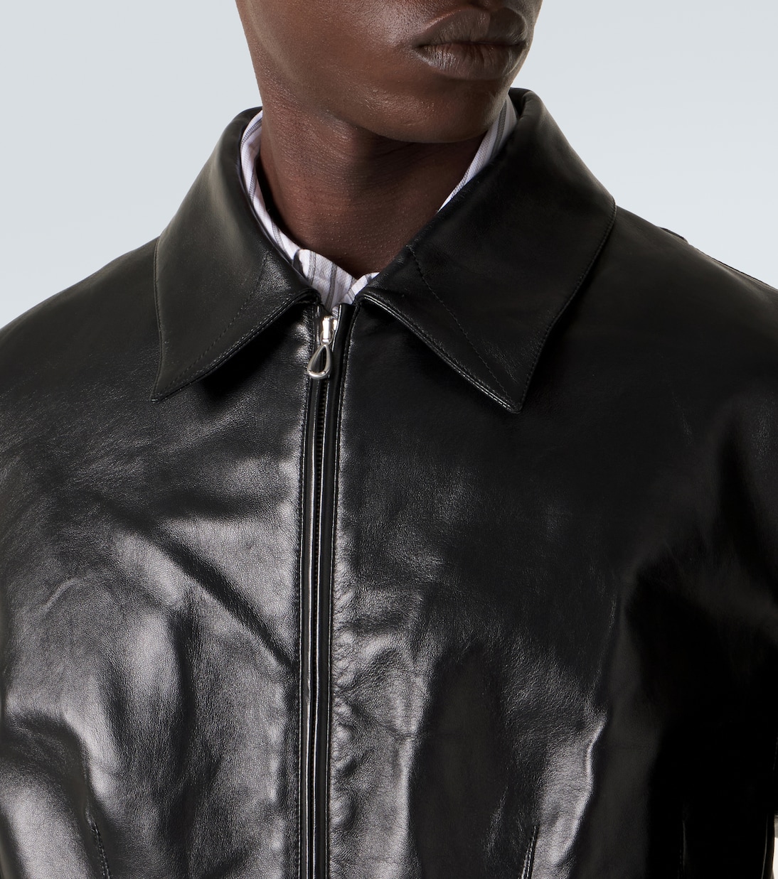 Lur leather jacket | Kiko Kostadinov