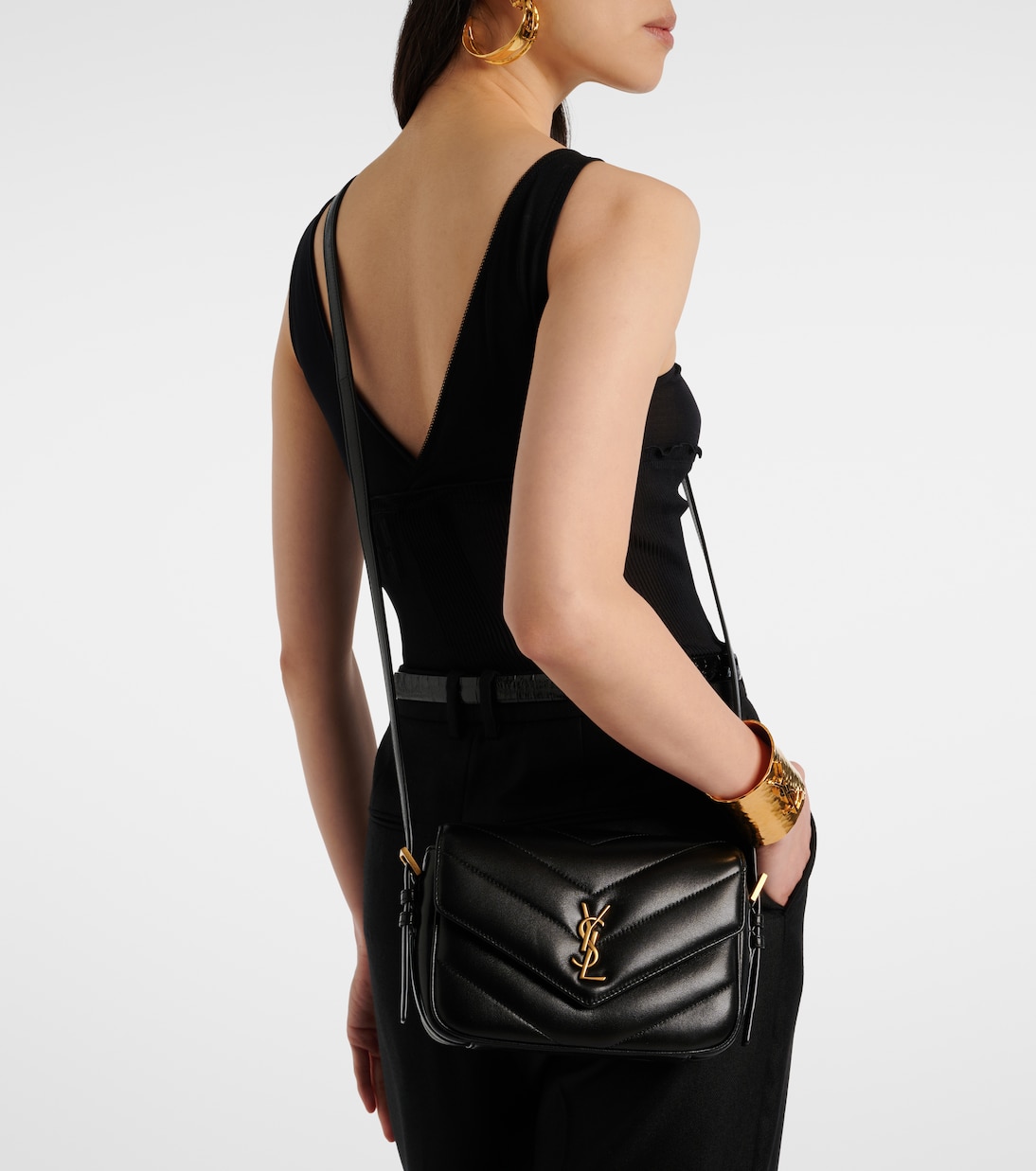 Schultertasche Loulou Toy aus Leder | Saint Laurent