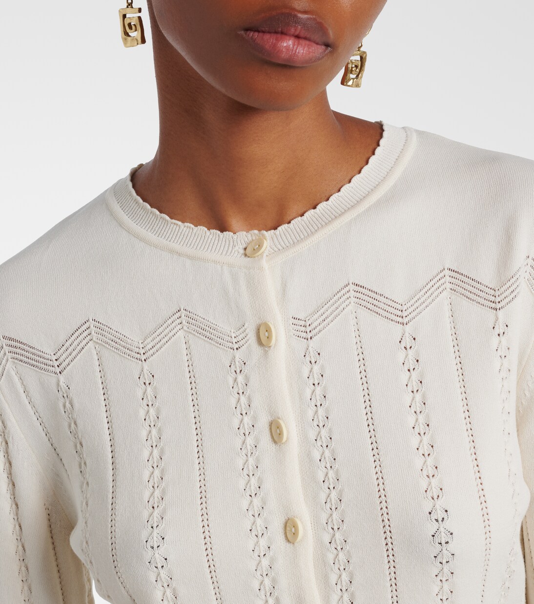 Cardigan Esme aus Pointelle-Strick | Faithfull