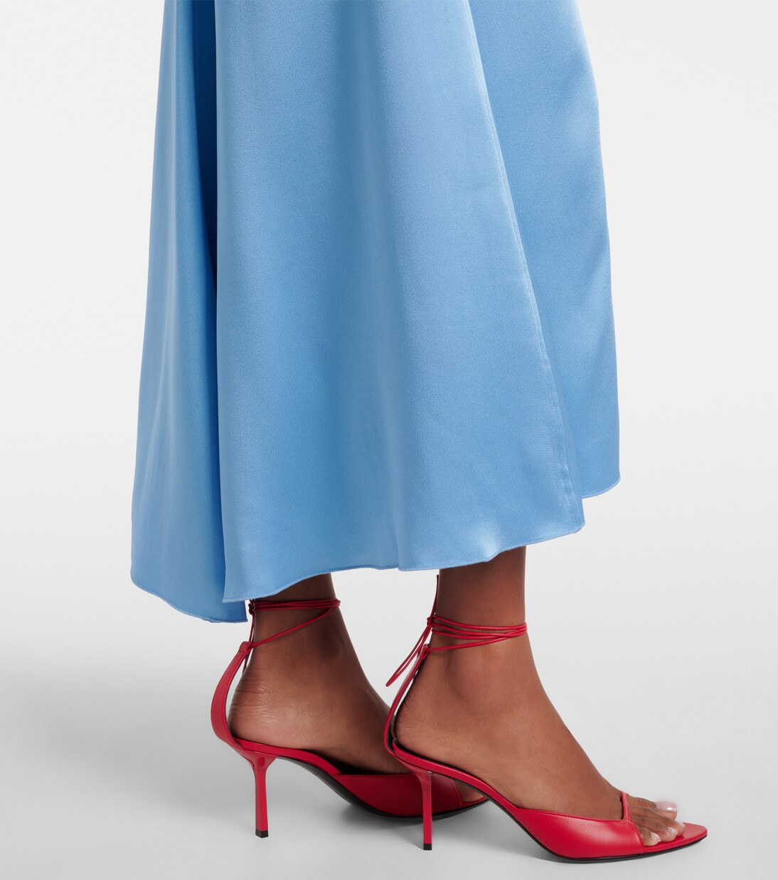 Abito midi in raso | Victoria Beckham