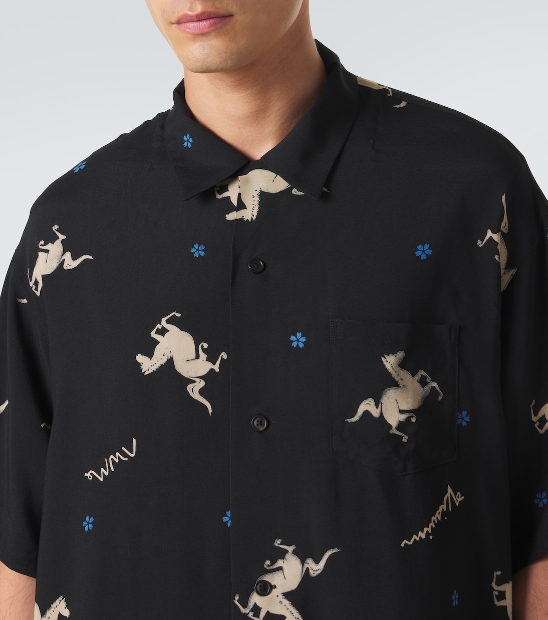 Crosby printed bowling shirt | Visvim