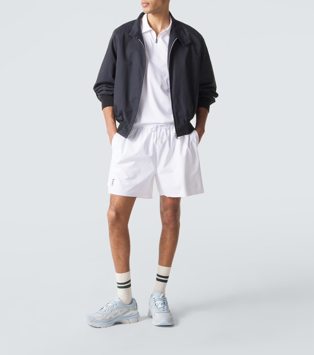 Gel-NYC suede-trimmed sneakers | Asics