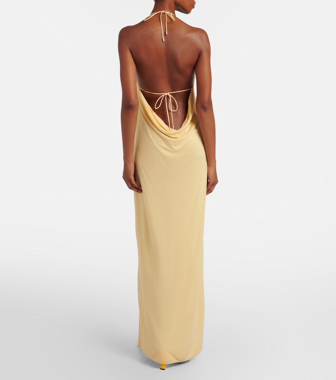 Paula's Ibiza crêpe jersey maxi dress | Loewe