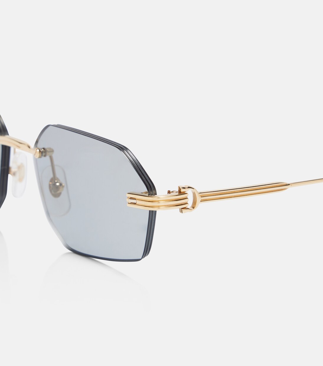 Première De Cartier rectangular sunglasses | Cartier Eyewear Collection