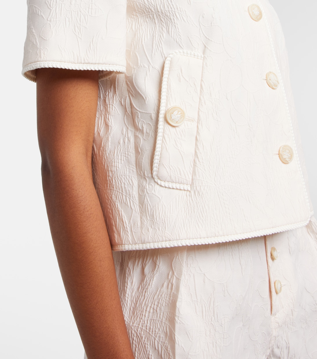 Cottton-blend jacquard jacket | Etro
