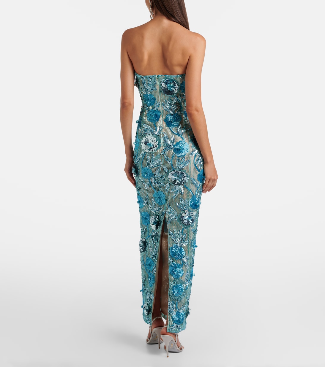 Pierre embellished bustier gown | Rachel Gilbert