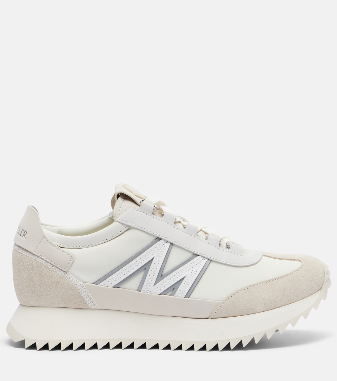 Pacey2 suede-trimmed sneakers | Moncler