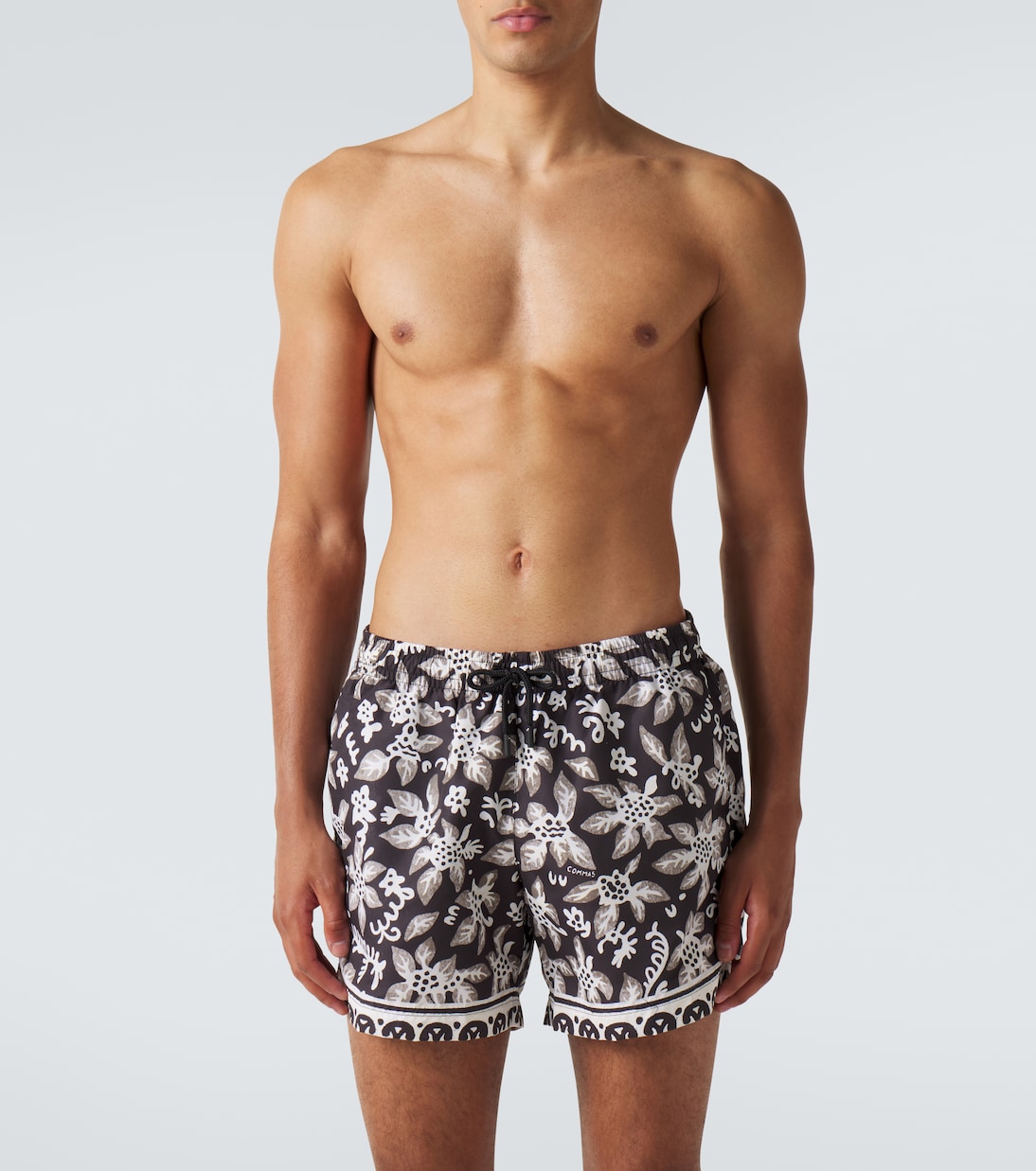 Printed swim trunks | Commas