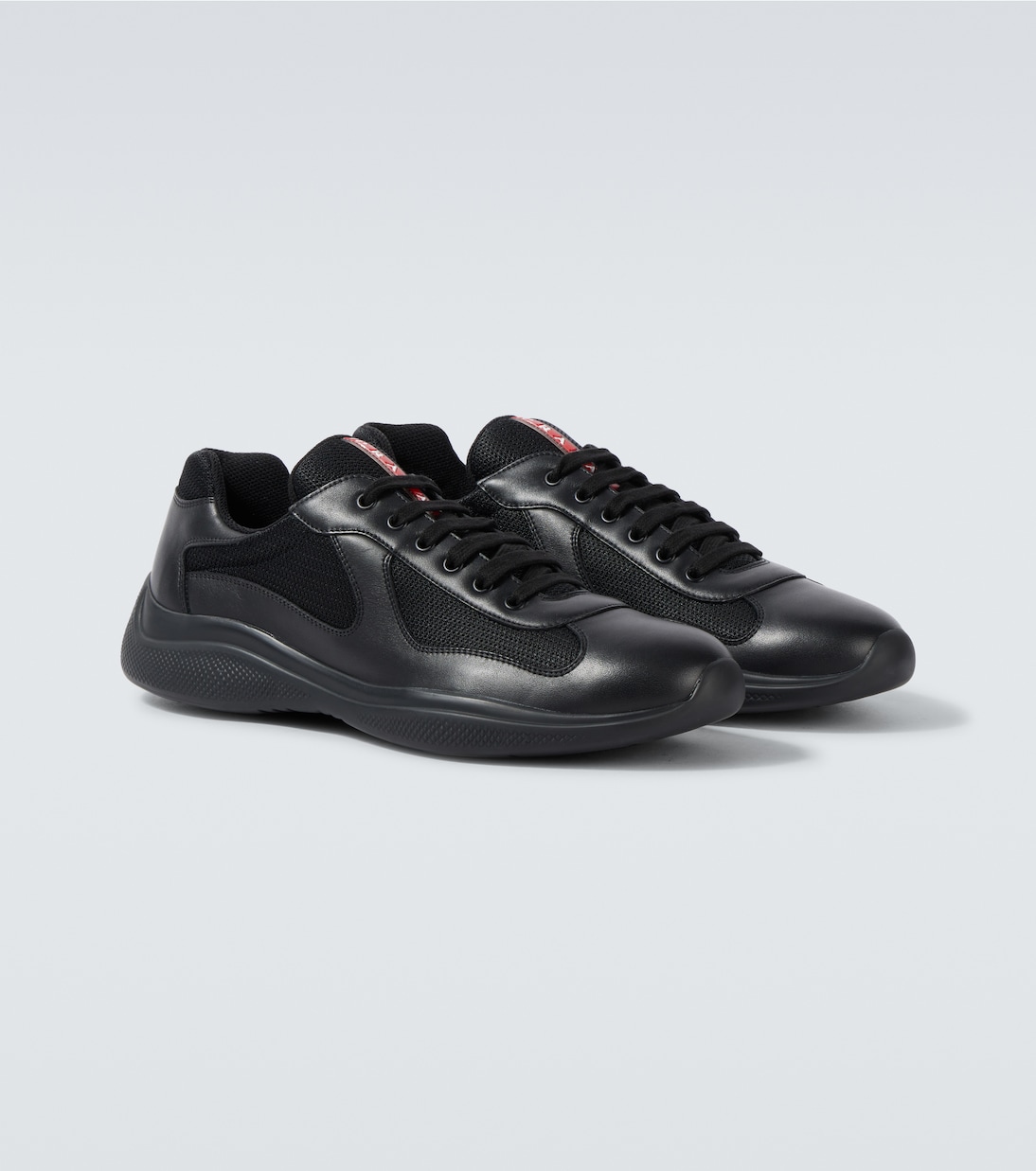 Leather sneakers | Prada