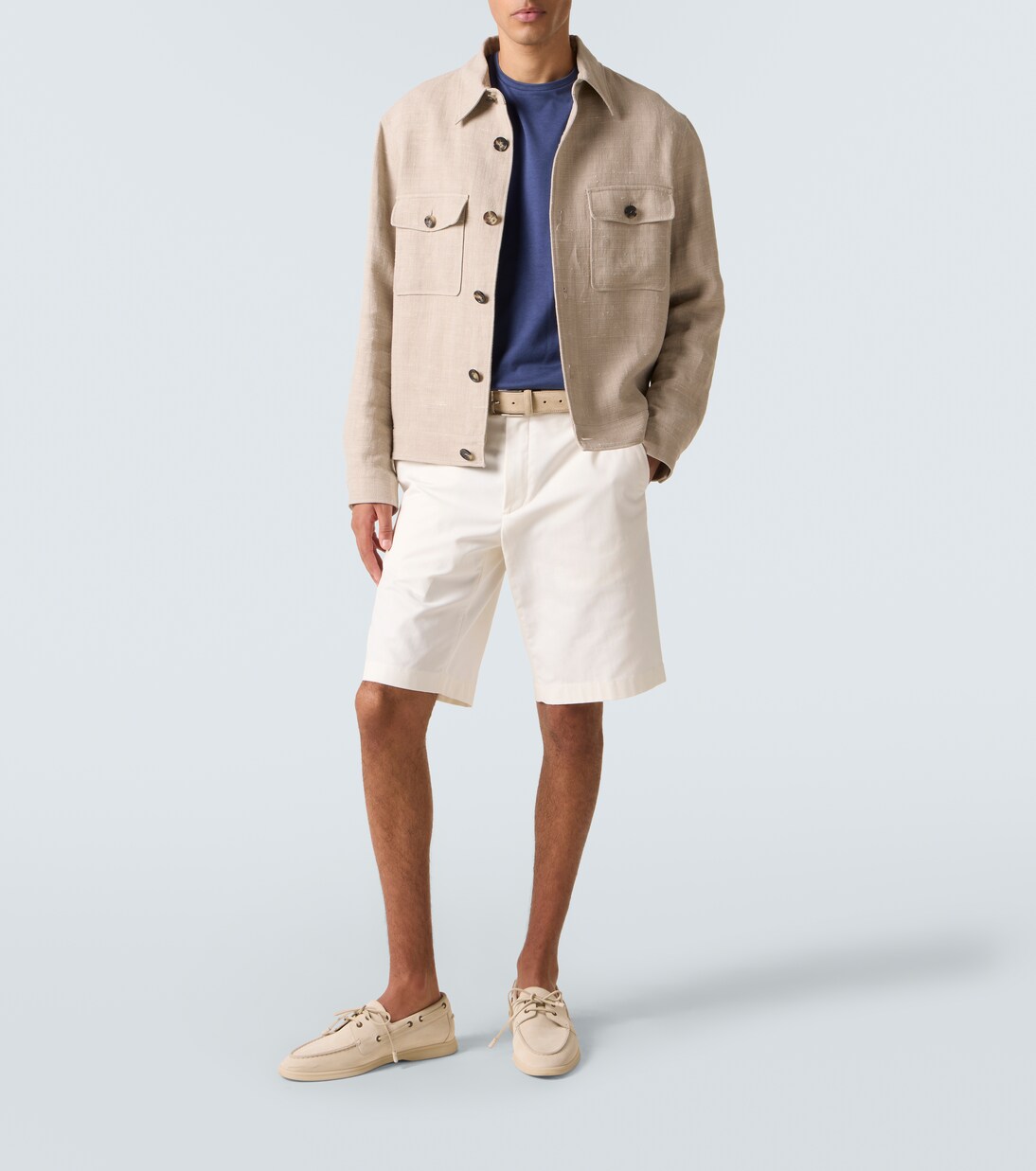 T-Shirt aus Seide und Baumwolle | Loro Piana