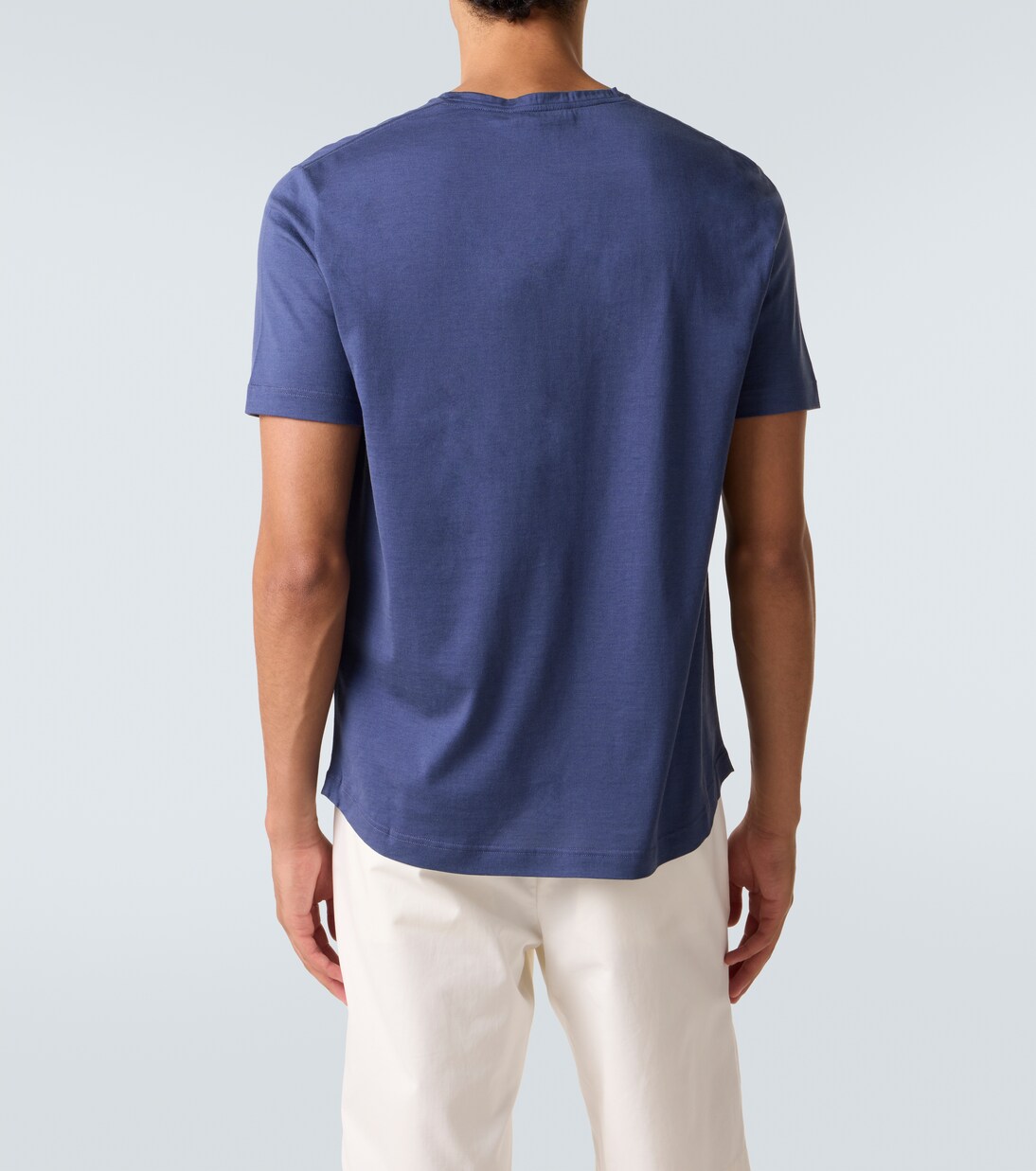 T-Shirt aus Seide und Baumwolle | Loro Piana