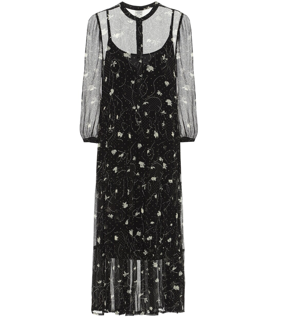 Robe midi Aia imprimée | Baum und Pferdgarten