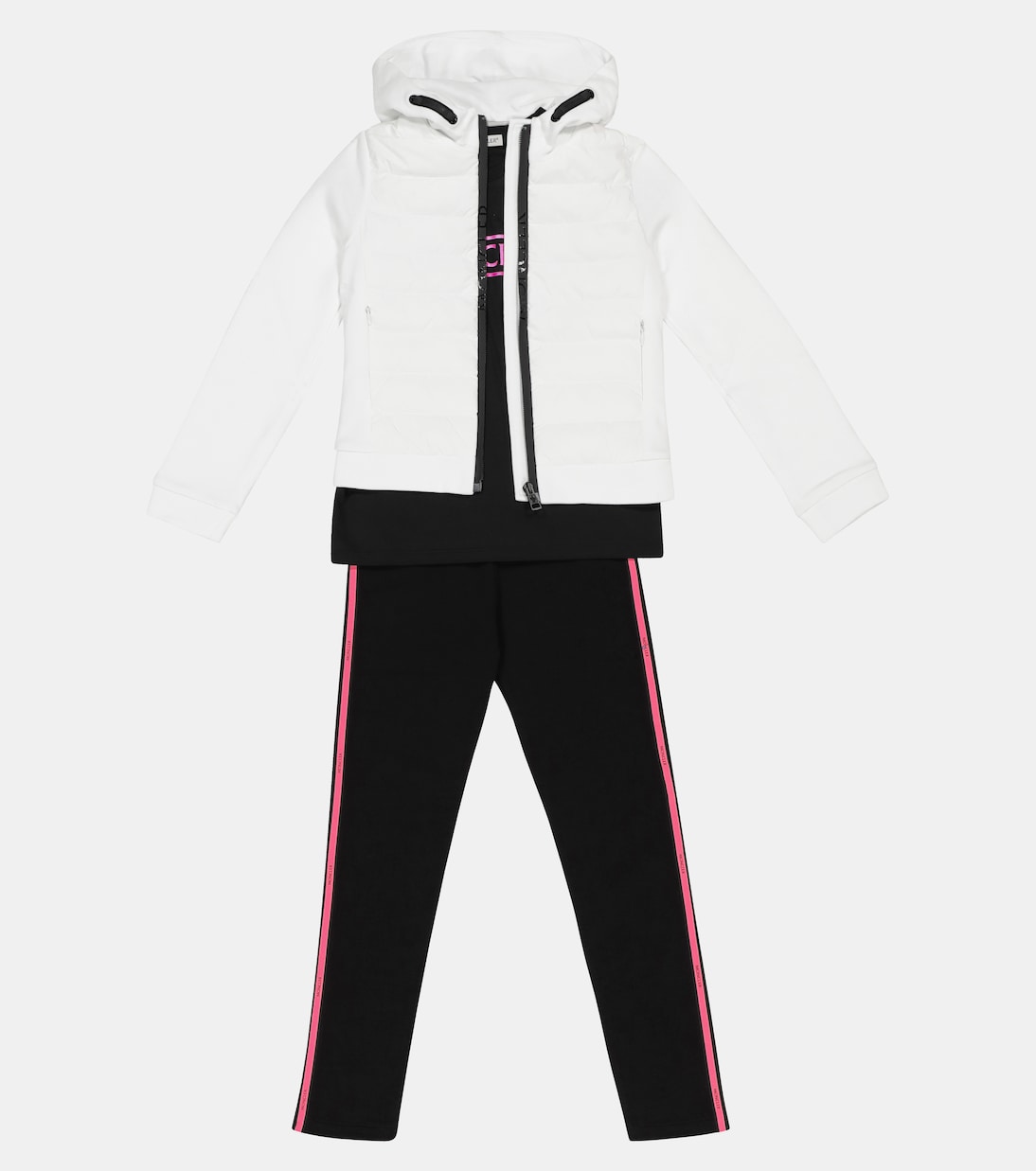 Down and cotton cardigan | Moncler Enfant