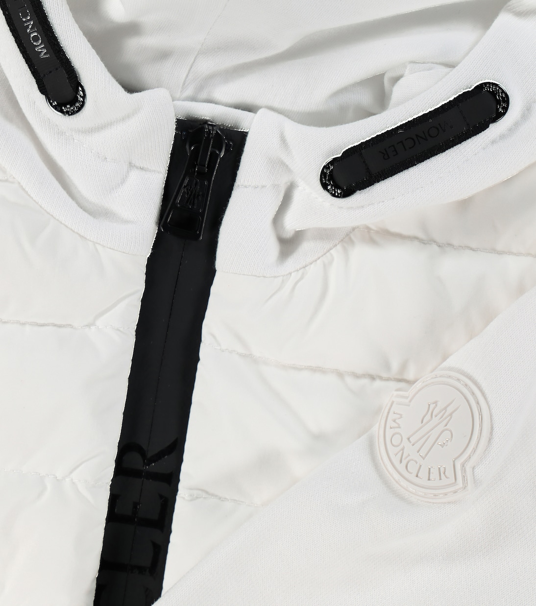 Down and cotton cardigan | Moncler Enfant