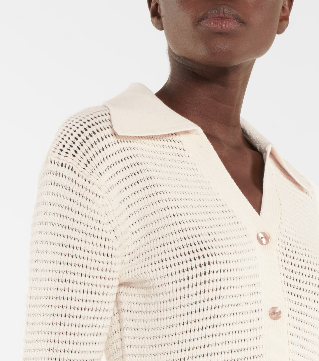 Evelyn cotton-blend cardigan | Nanushka
