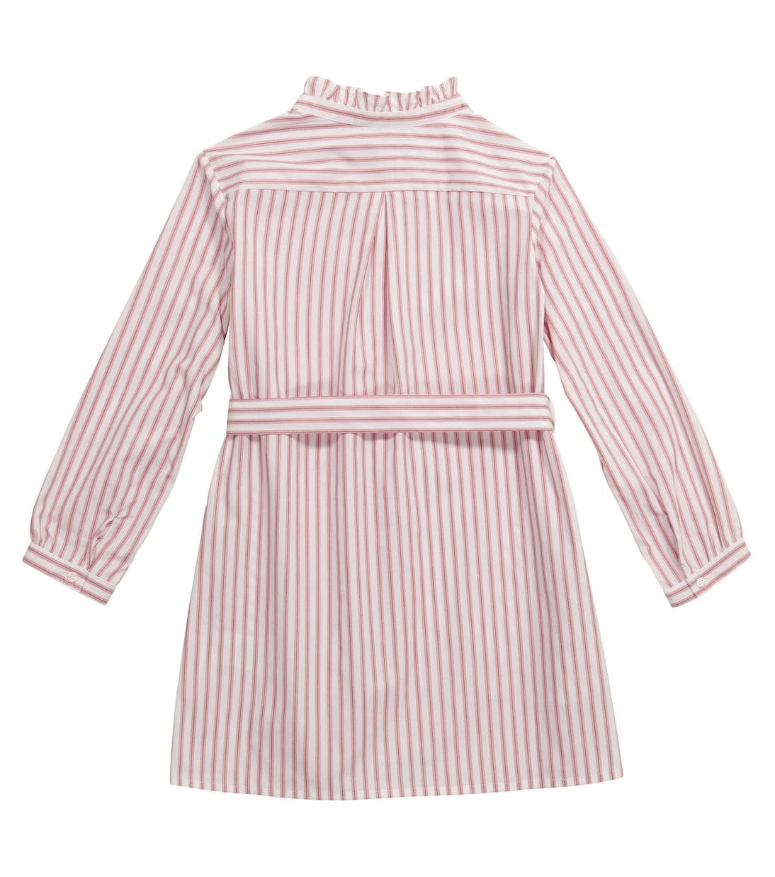 Robe boutonnée en coton à rayures | Bonpoint