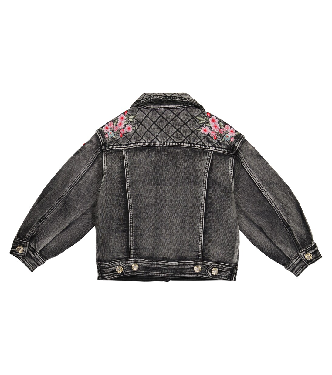 Veste en jean brodée | Monnalisa