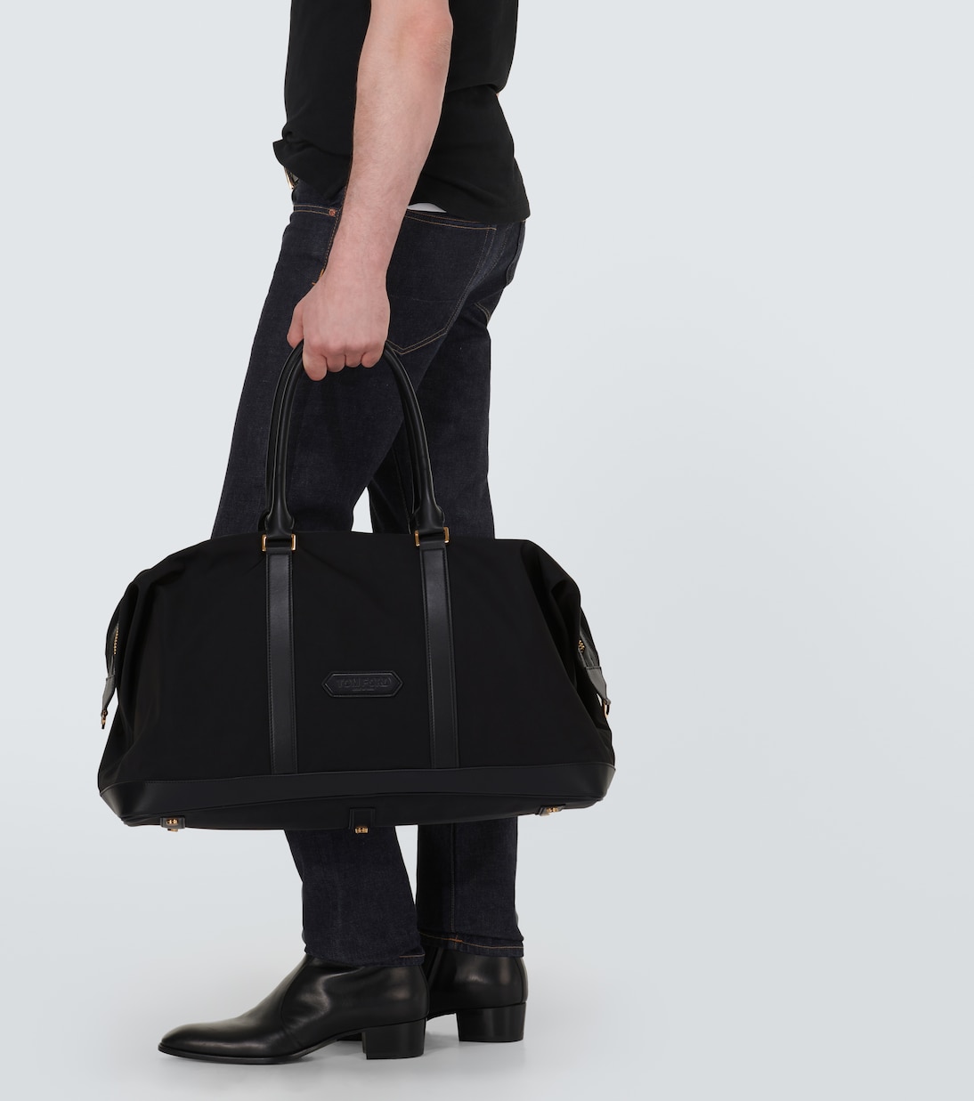 Technical canvas duffel bag | Tom Ford