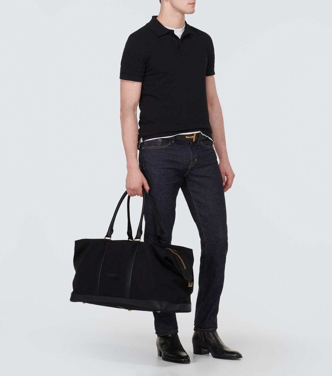 Technical canvas duffel bag | Tom Ford