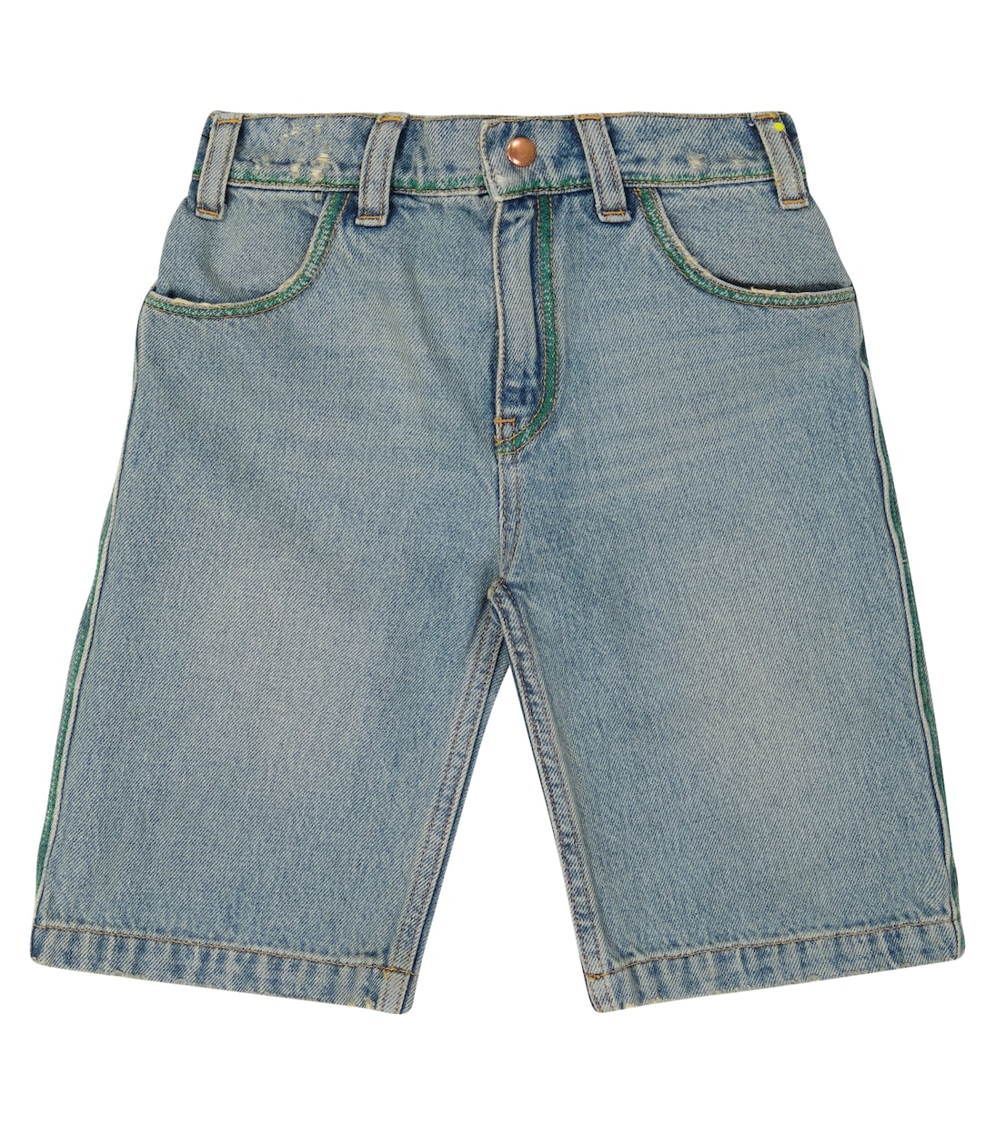 Short droit en denim | ERL Kids