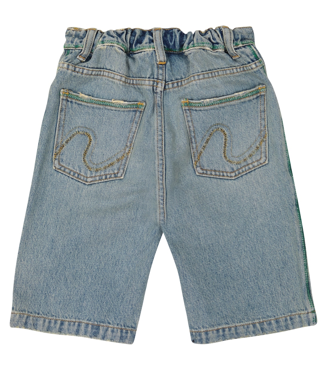 Short droit en denim | ERL Kids