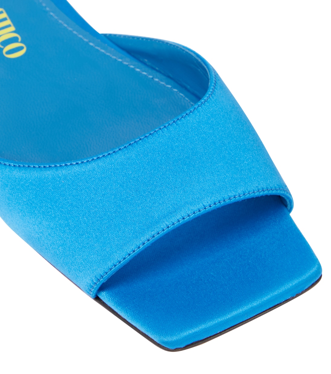 Pantoletten Devon aus Satin | The Attico