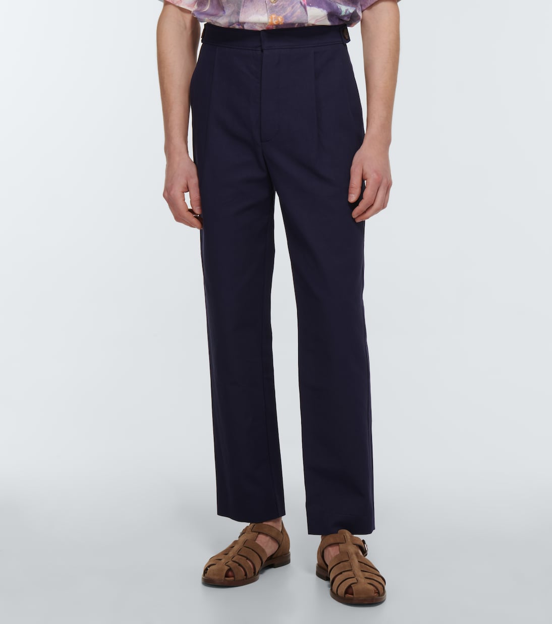 Cotton and linen pants | King & Tuckfield