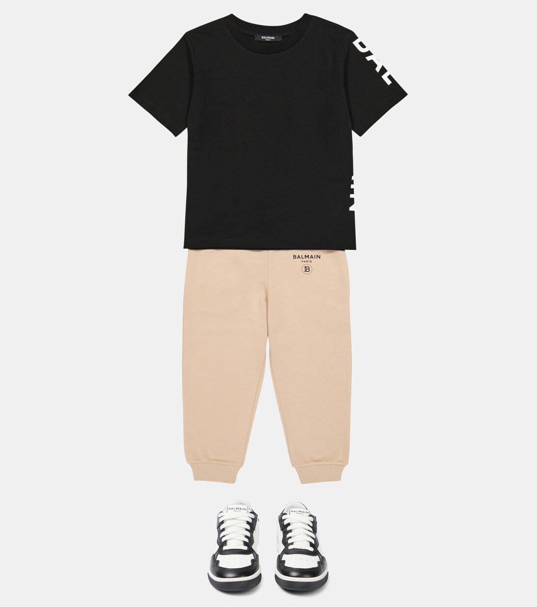 Logo cotton sweatpants | Balmain Kids