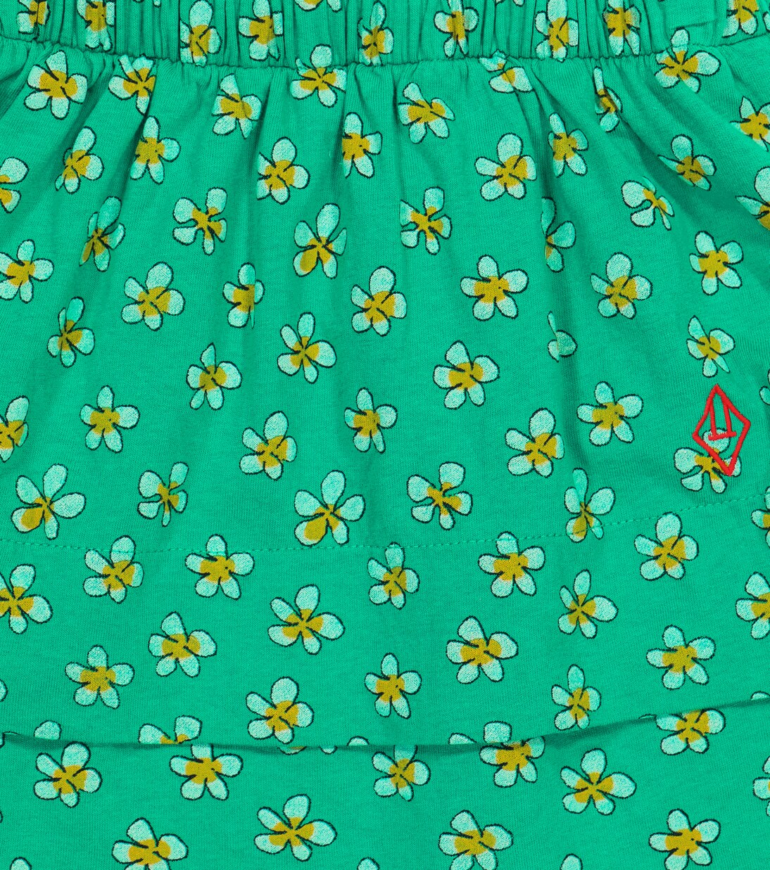 Jupe Ferret en coton à fleurs | The Animals Observatory