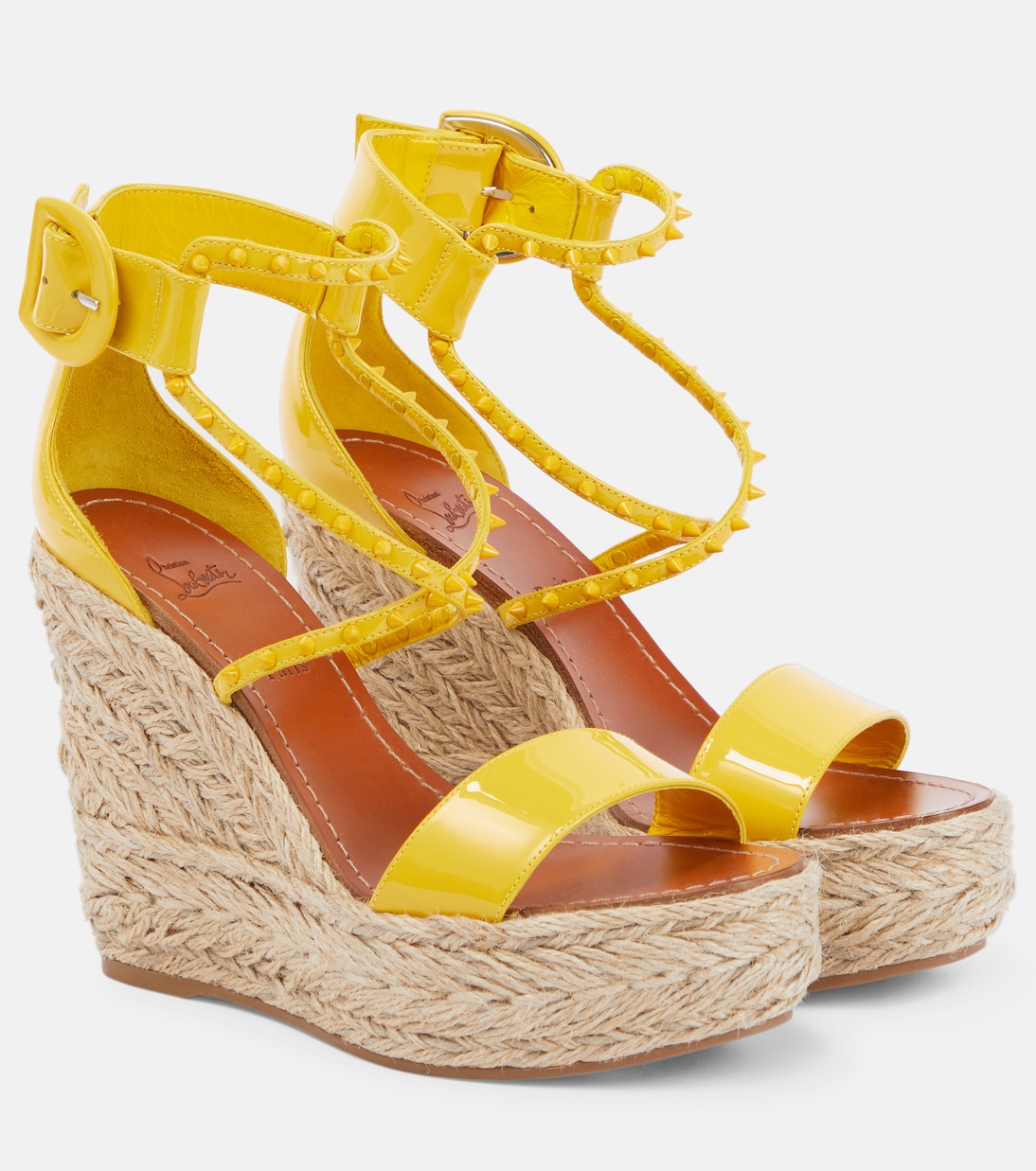 Chocazeppa Spikes 120 espadrille wedges | Christian Louboutin