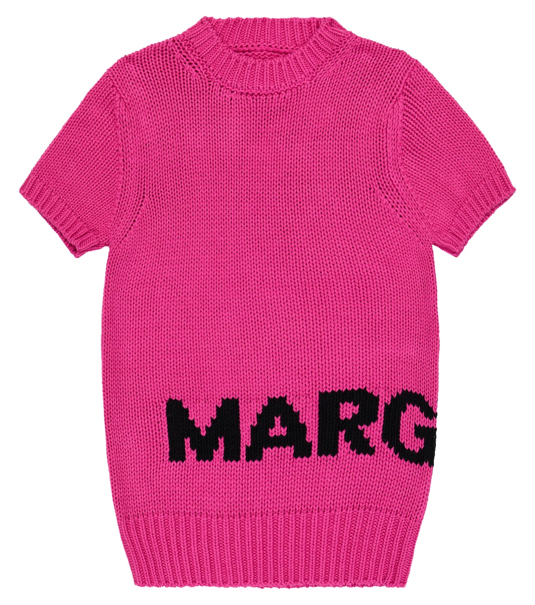 Logo cotton-blend sweater | MM6 Maison Margiela Kids
