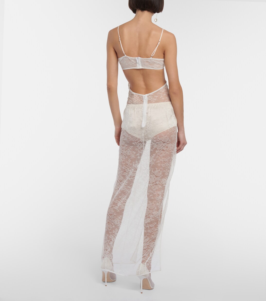 Robe de mariée en dentelle | Nensi Dojaka