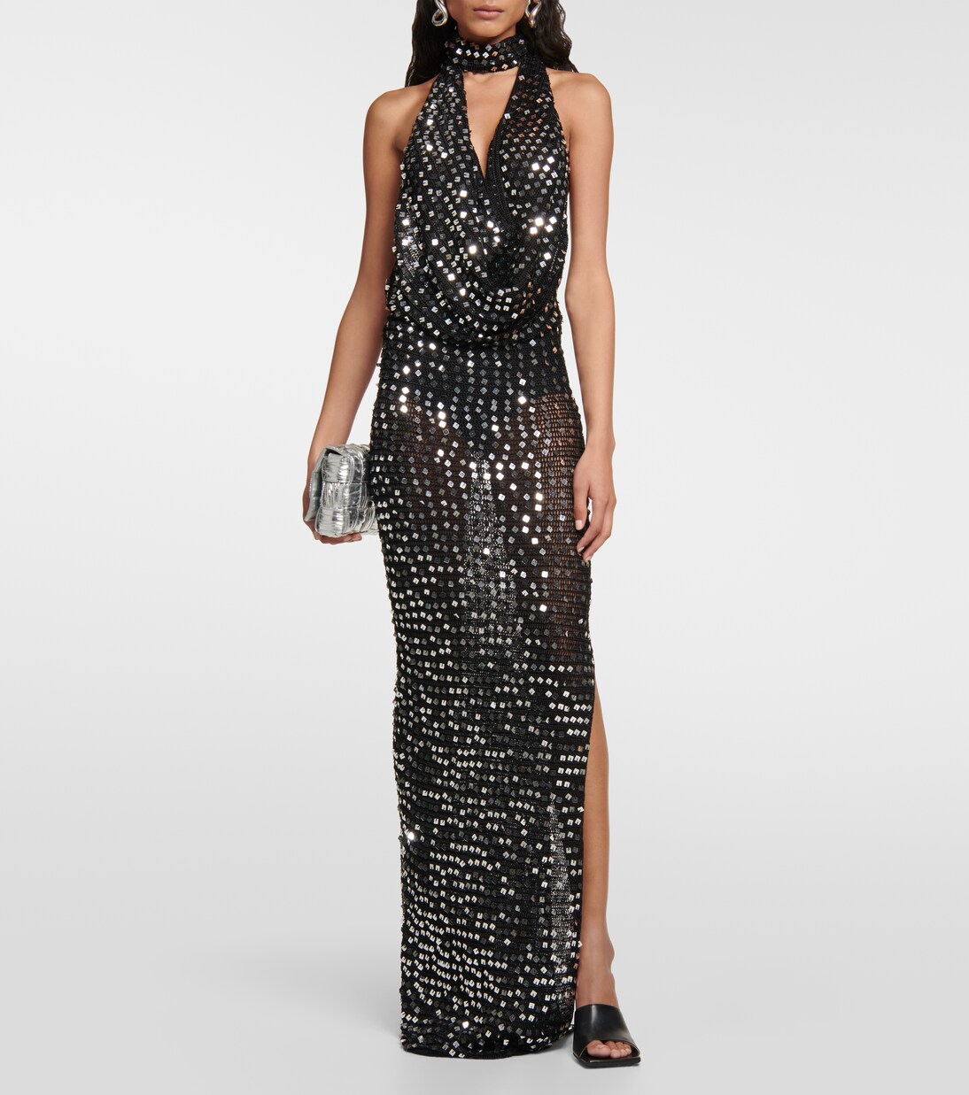 Maxikleid Bellico mit Pailletten | Aya Muse