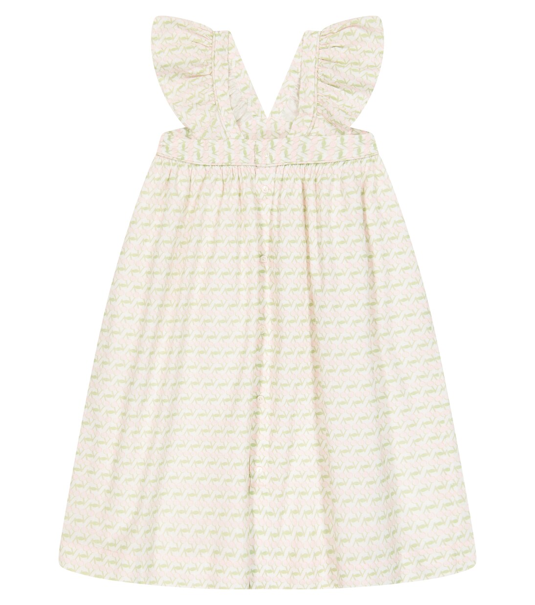 Eleana printed cotton dress | Bonpoint