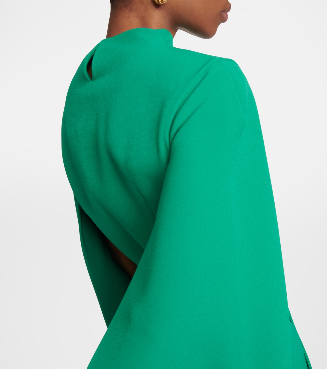 Maxikleid aus Crêpe | Safiyaa