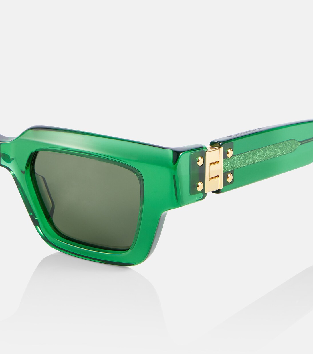 Gafas de sol rectangulares Hinge | Bottega Veneta