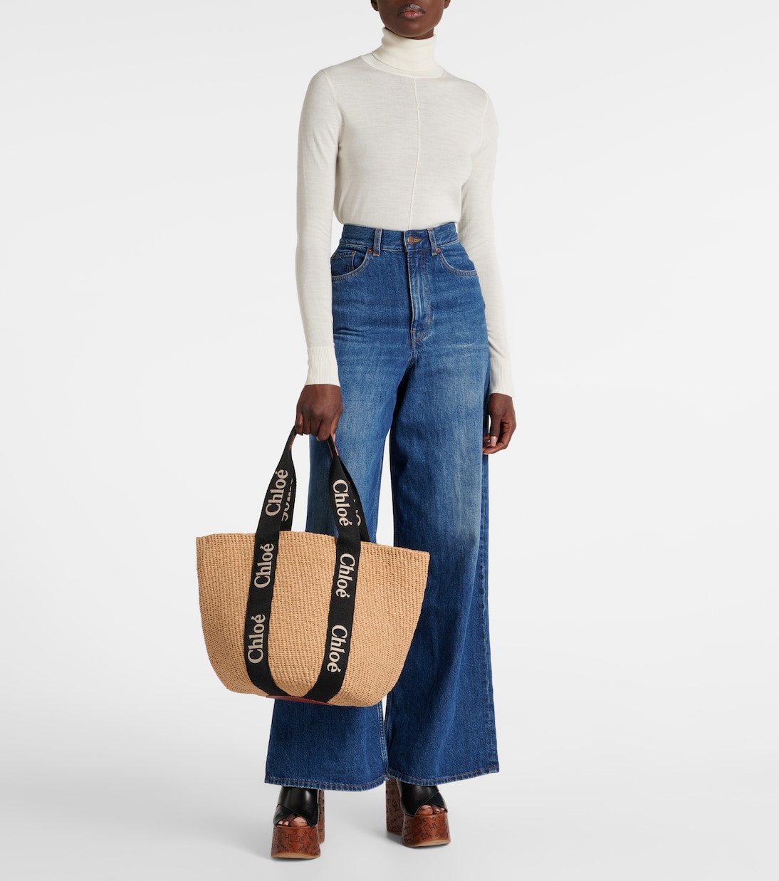 Woody Large basket bag | Chloé