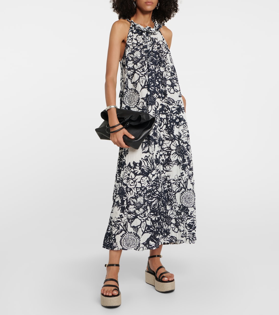 Maxikleid Penelope aus Baumwolle | Velvet