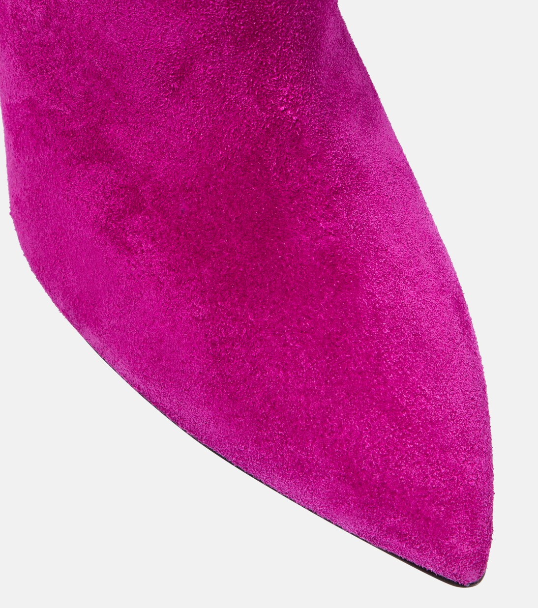 Suede over-the-knee boots | Paris Texas