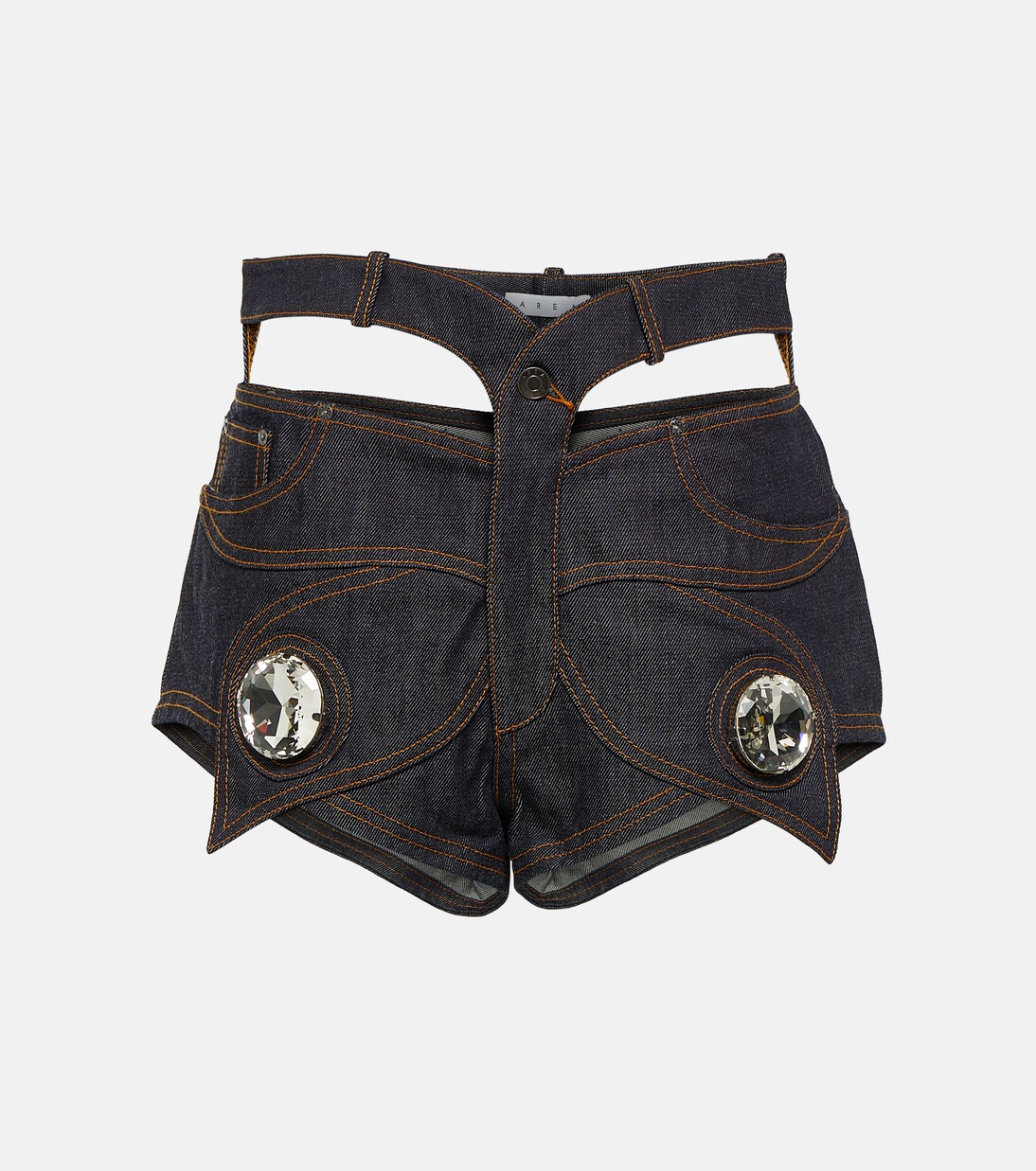 Short en jean à ornements | Area